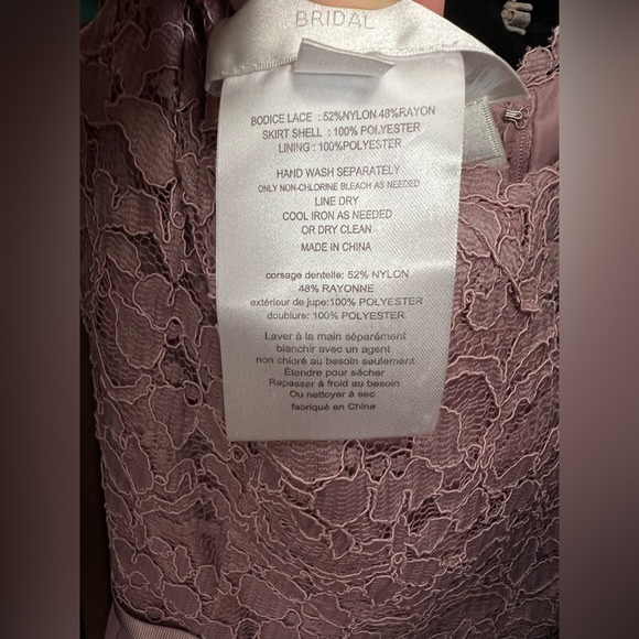 Donated Prom Dress Drive       Bridesmaid Wedding Formal Prom long dress lace - Picture 3 of 14